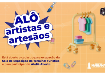 Mariana abre inscrições para projeto Ateliê Aberto e para uso da sala de exposição do Terminal Turístico