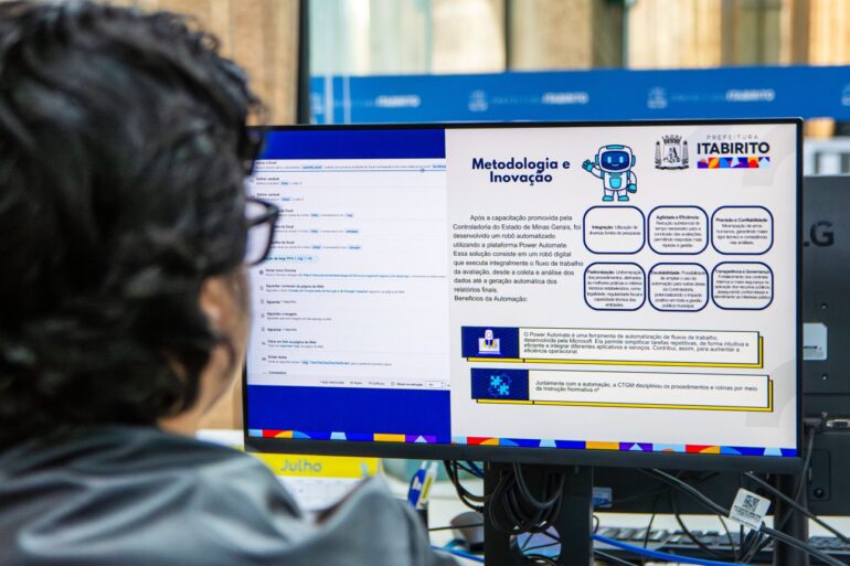 Prefeitura de Itabirito implementa robô Lumen para auditar parcerias com mais eficiência