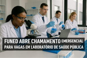 Funed abre chamamento emergencial para vagas em laboratório de saúde pública Funed abre chamamento emergencial para vagas em laboratório de saúde pública