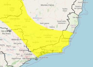Itabirito, Mariana e Ouro Preto estão no alerta do INMET de queda nas temperaturas Itabirito, Mariana e Ouro Preto estão no alerta do INMET de queda nas temperaturas