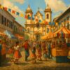 Hoje começa o tradicional Arraiá do Pilar em Ouro Preto, com shows, quadrilhas e barraquinhas beneficentes