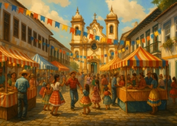 Hoje começa o tradicional Arraiá do Pilar em Ouro Preto, com shows, quadrilhas e barraquinhas beneficentes