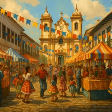 Hoje começa o tradicional Arraiá do Pilar em Ouro Preto, com shows, quadrilhas e barraquinhas beneficentes