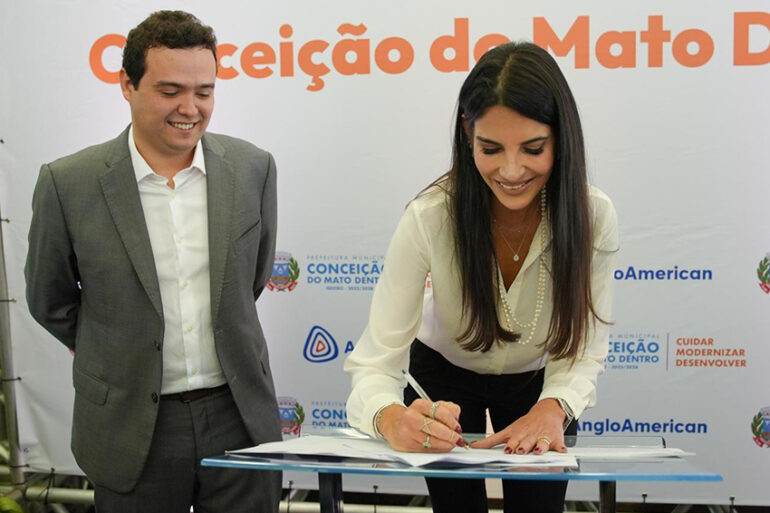 Anglo American firma acordo de R$ 500 milhões com Conceição do Mato Dentro