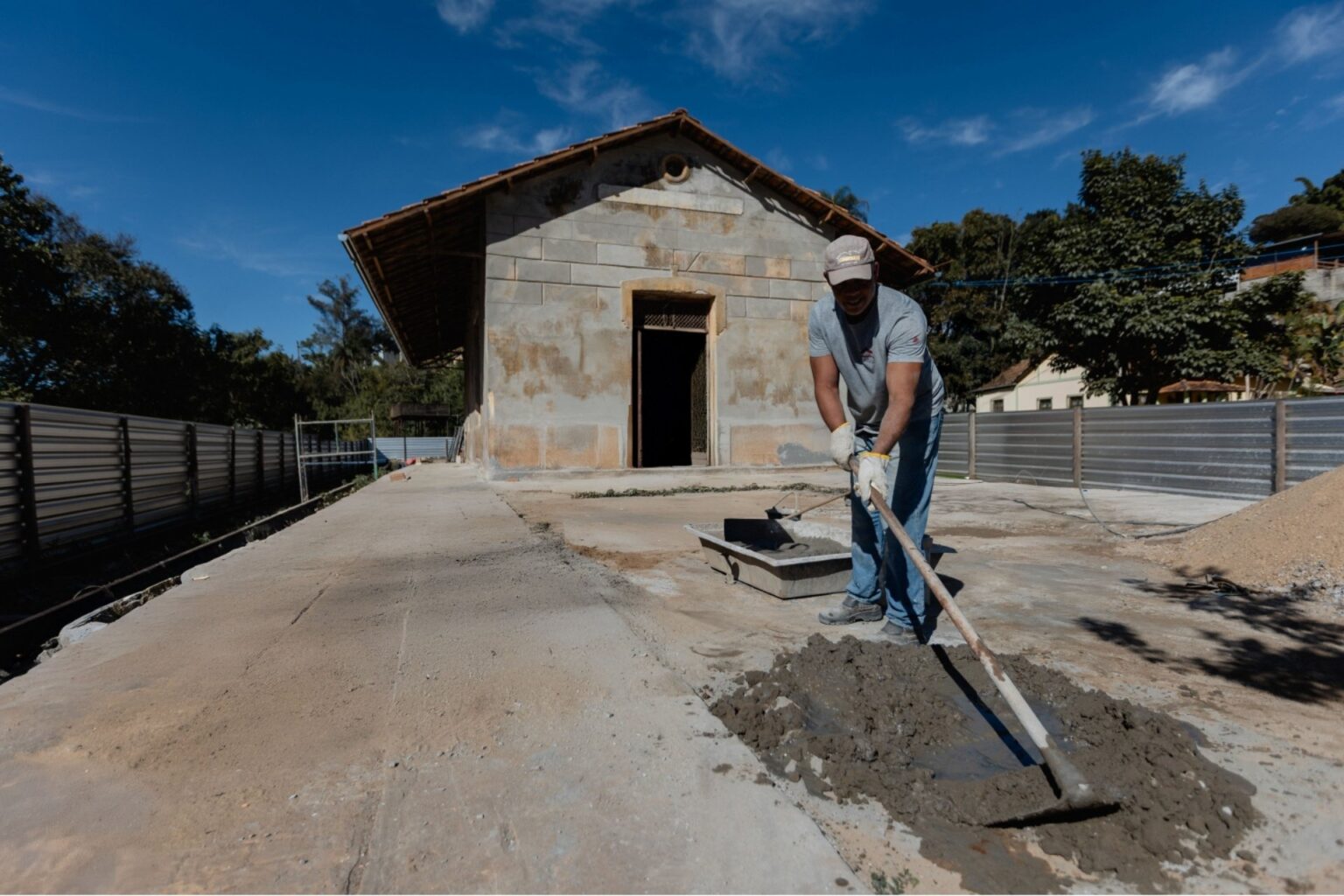 Ouro Preto: Estação de Engenheiro Corrêa passa por restauração histórica após décadas de abandono Estação de Engenheiro Corrêa passa por restauração histórica após décadas de abandono