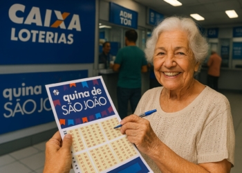 AO VIVO: assista a transmissão do sorteio da Quina de São João 2025