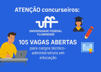 UFF abre inscrições para concurso público com 105 vagas