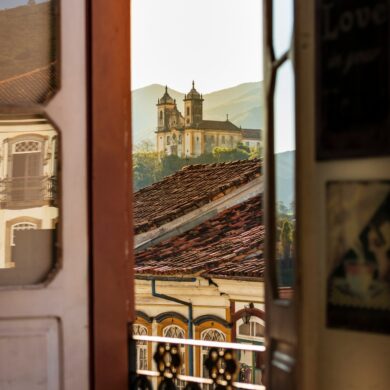 Céu limpo e clima seco predominam em Ouro Preto no início de julho