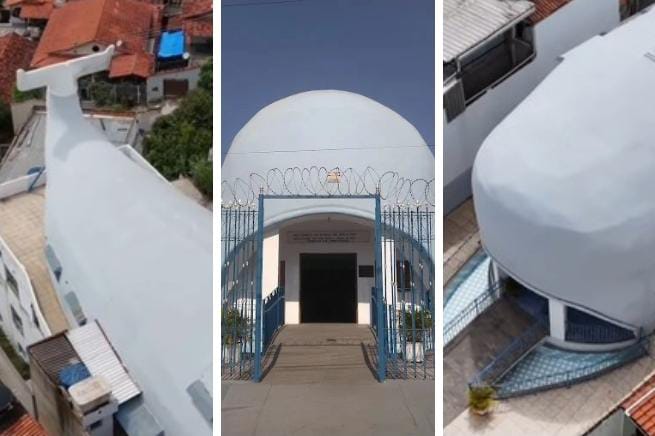 Você já viu uma igreja em formato de baleia? Conheça o templo evangélico curioso que existe em Belo Horizonte/MG