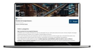 Samarco inaugura portal para centralizar propostas de inovação e facilitar parcerias estratégicas Samarco inaugura portal para centralizar propostas de inovação e facilitar parcerias estratégicas
