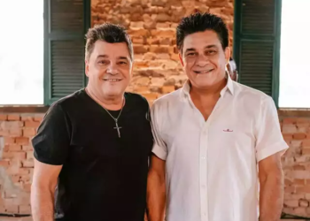 Cezar e Paulinho realizam show na Festa dos Mineiros em Santo Antônio do Leite, distrito de Ouro Preto