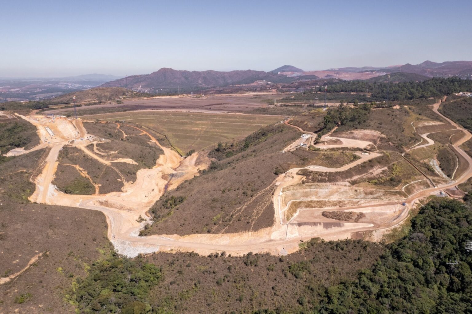 Em Ouro Preto, barragem da Vale tem nível de emergência reduzido após novos estudos e monitoramento Em Ouro Preto, barragem da Vale tem nível de emergência reduzido após novos estudos e monitoramento