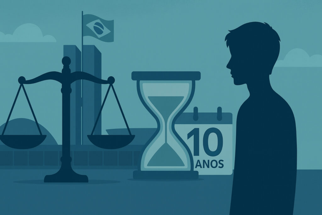 Senado avança com projeto que aumenta o tempo de internação de adolescentes para até 10 anos em caso de crime hediondo Senado avança com projeto que aumenta o tempo de internação de adolescentes para até 10 anos em caso de crime hediondo