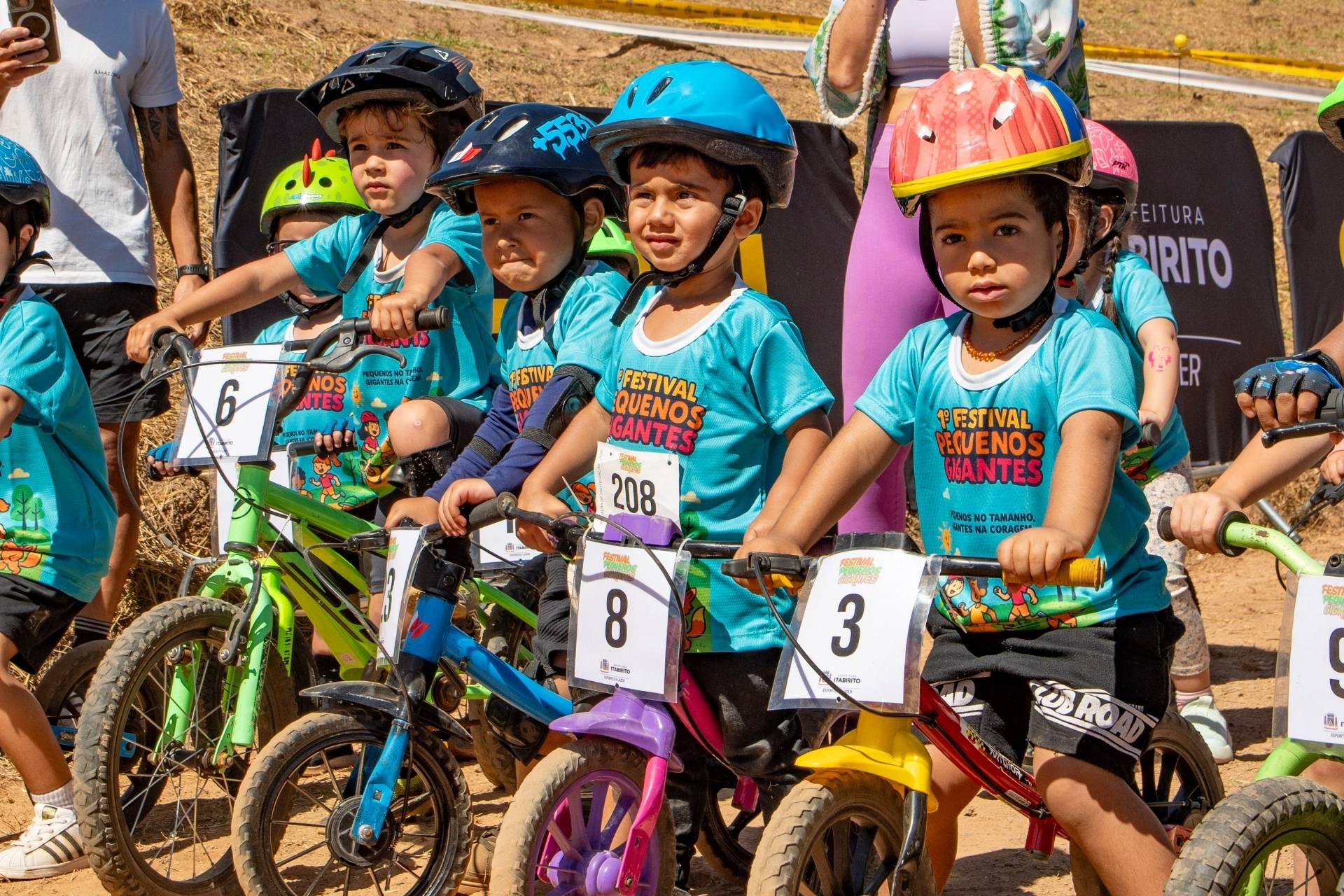 Itabirito promove 1º Desafio Pequenos Gigantes com 200 crianças no Rancho Bike Park