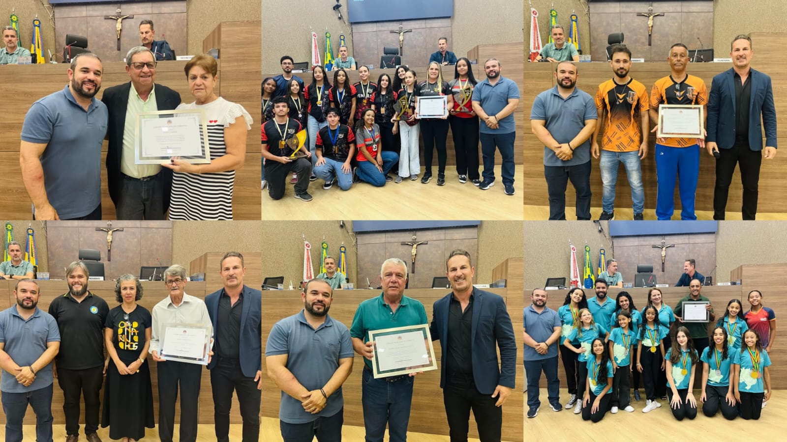 Personalidades e instituições recebem reconhecimento do Legislativo em Itabirito