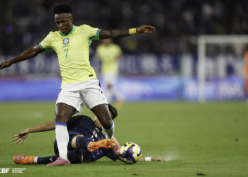 Japão vence o Brasil de virada em jogo amistoso