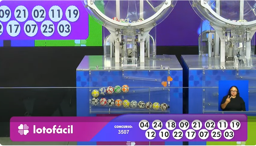 1,8 milhão hoje: Resultado Lotofácil 3507 de quarta-feira (08/10/25)