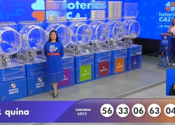 Resultado da Quina 6855 de hoje, sexta-feira (17/10/25)