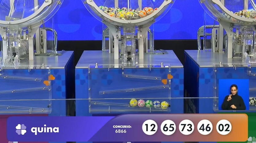 Números da Quina 6866 de hoje