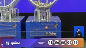 34 milhões em jogo! Resultado da Quina 6867 de hoje, sexta-feira (31/10/25) Números da Quina 6867
