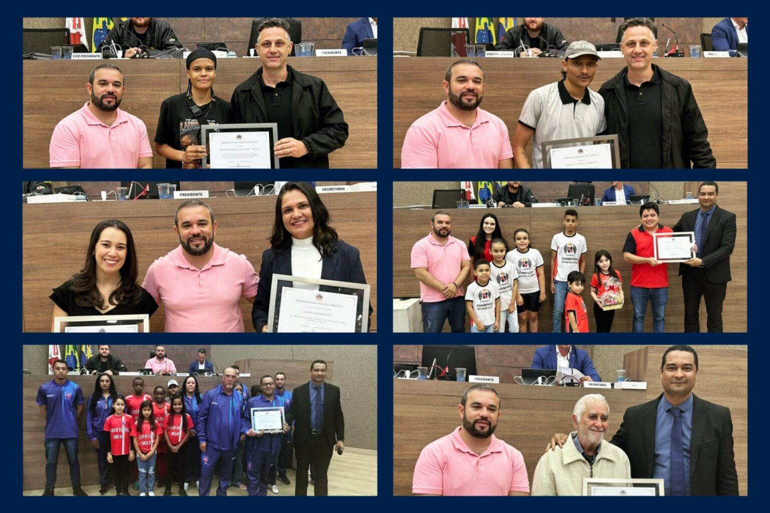 Câmara de Itabirito homenageia personalidades que fortalecem cultura, esporte e inclusão no município Câmara de Itabirito homenageia personalidades que fortalecem cultura, esporte e inclusão no município