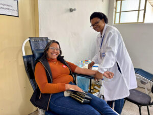 Campanha de Doação de Sangue em Ouro Preto coleta 168 bolsas e pode atender até 600 pacientes Campanha de Doação de Sangue em Ouro Preto coleta 168 bolsas e pode atender até 600 pacientes