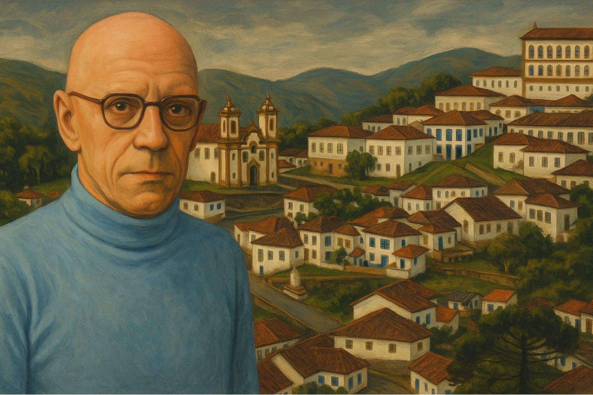 O dia em que Foucault se perdeu nas ladeiras de Ouro Preto