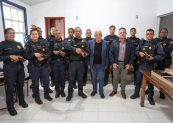 Guarda Civil de Ouro Preto recebe novas armas não letais para reforçar segurança