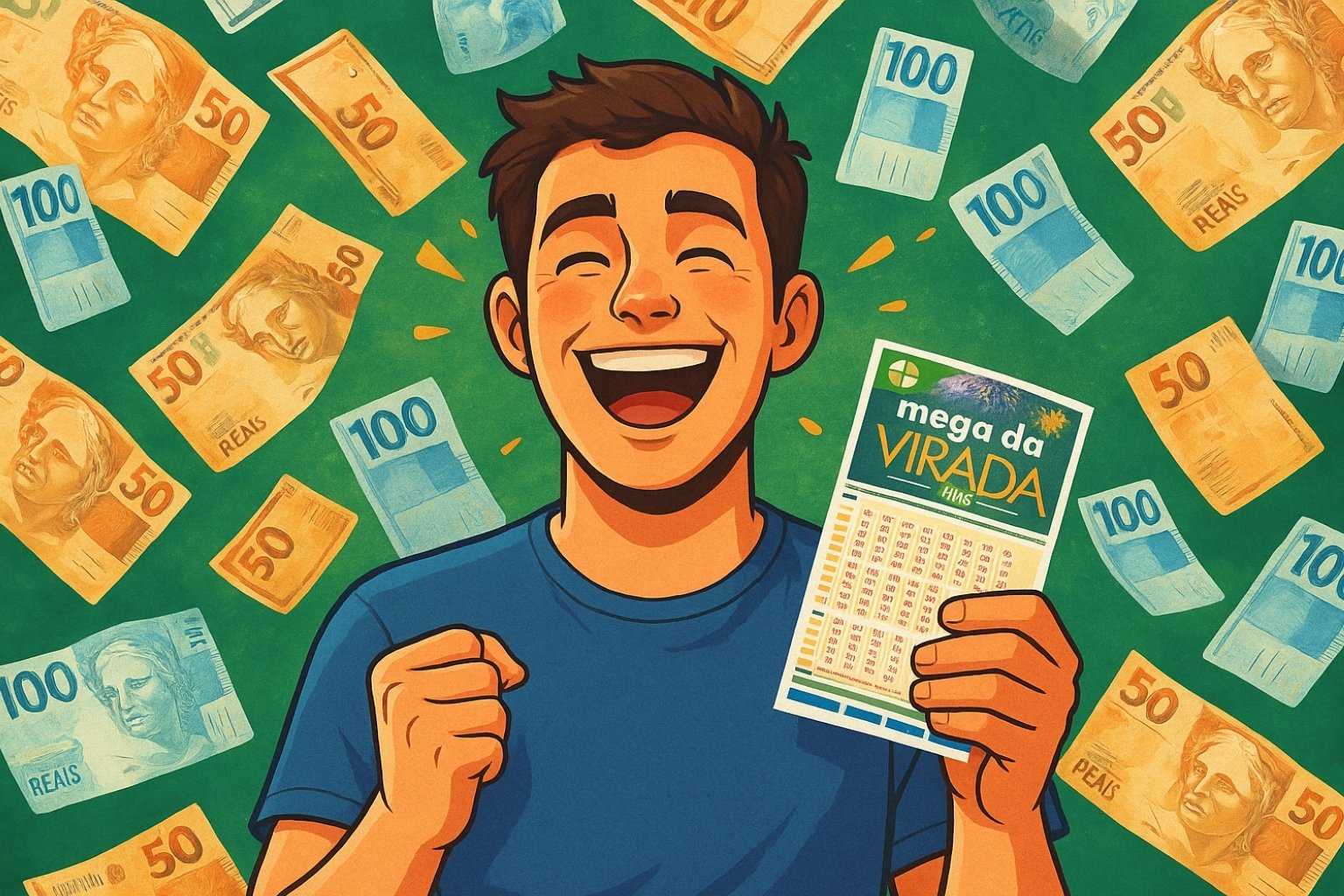 Caixa anuncia prêmio recorde de R$ 850 milhões para a Mega da Virada 2025-2026