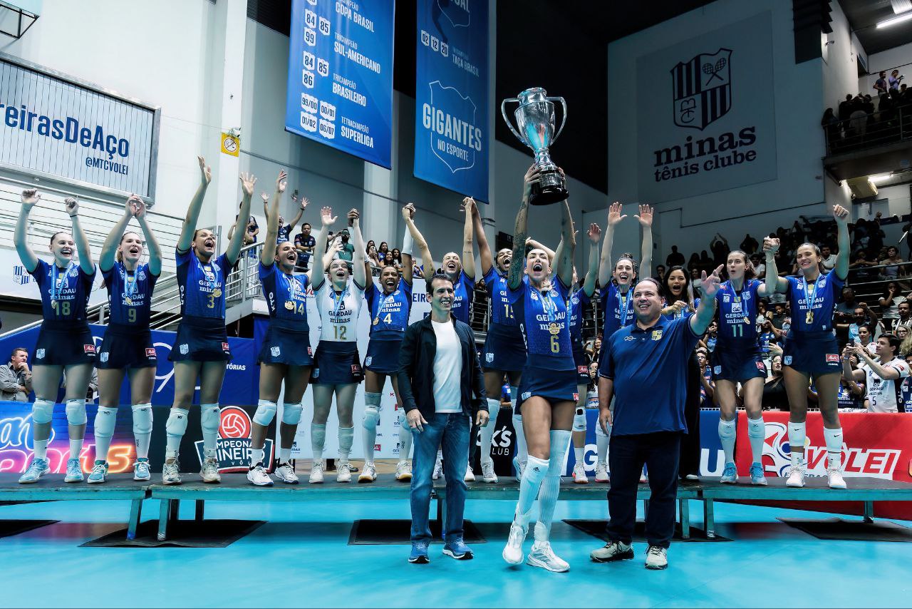 Minas vence Praia Clube e conquista 10º título Mineiro de vôlei feminino