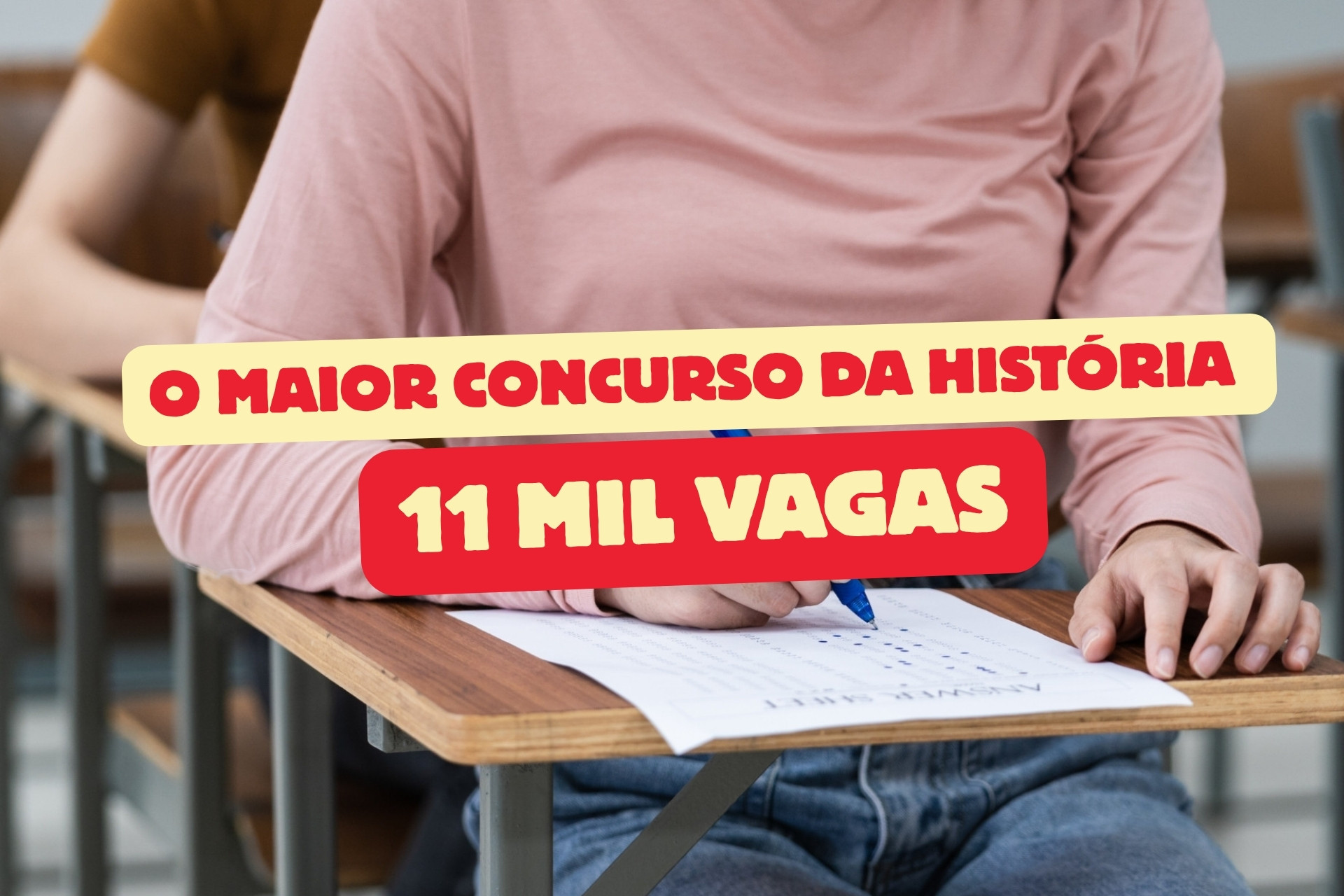 Maior concurso da história vai abrir 11 mil vagas em 20 órgãos estaduais