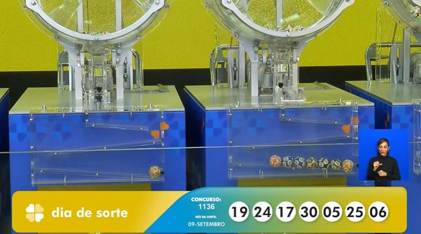 R$ 800 mil hoje: Resultado da Dia de Sorte 1136 de sábado (01/11/25)