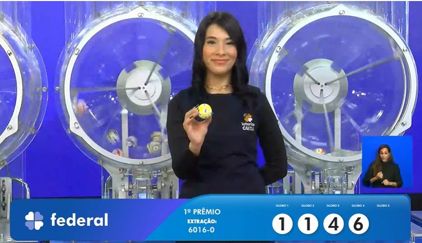 Resultado da Loteria Federal 6016 de hoje, sábado (08/11/25)