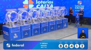 Sorteio foi realizado ás 20h