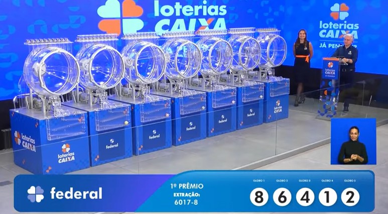 Sorteio foi realizado ás 20h