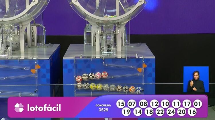 Resultado da Lotofácil 3529 de hoje, segunda-feira (03/11/25)