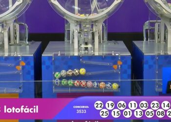 Números do sorteio da Lotofácil 3533