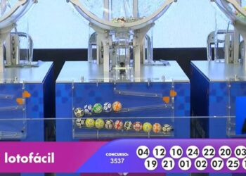 Números do sorteio da Lotofácil 3537