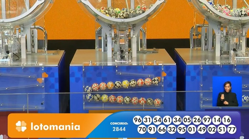 Números da Lotomania 2844
