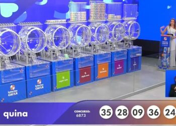 4 milhões hoje: Resultado da Quina 6873 de sexta-feira (07/11/25)