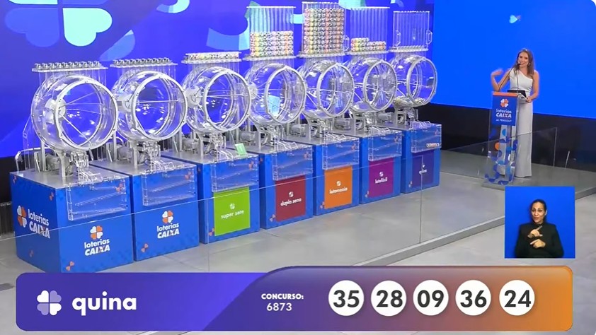 4 milhões hoje: Resultado da Quina 6873 de sexta-feira (07/11/25)
