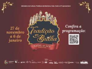 Programação do Natal de Luz de Mariana 2026 Programação do Natal de Luz de Mariana 2026