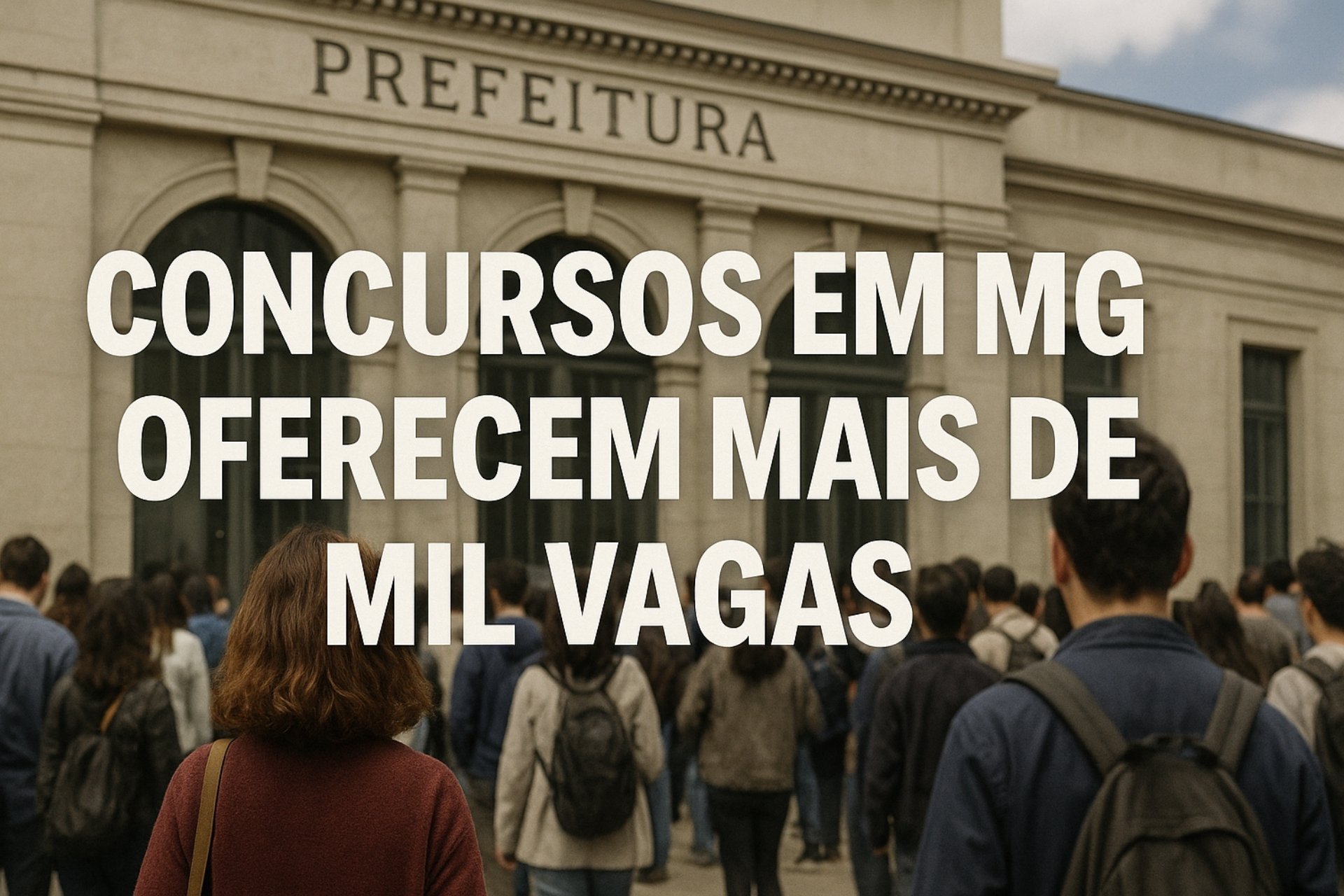 Concursos em Minas oferecem mais de mil vagas com salários de até R$ 5,9 mil