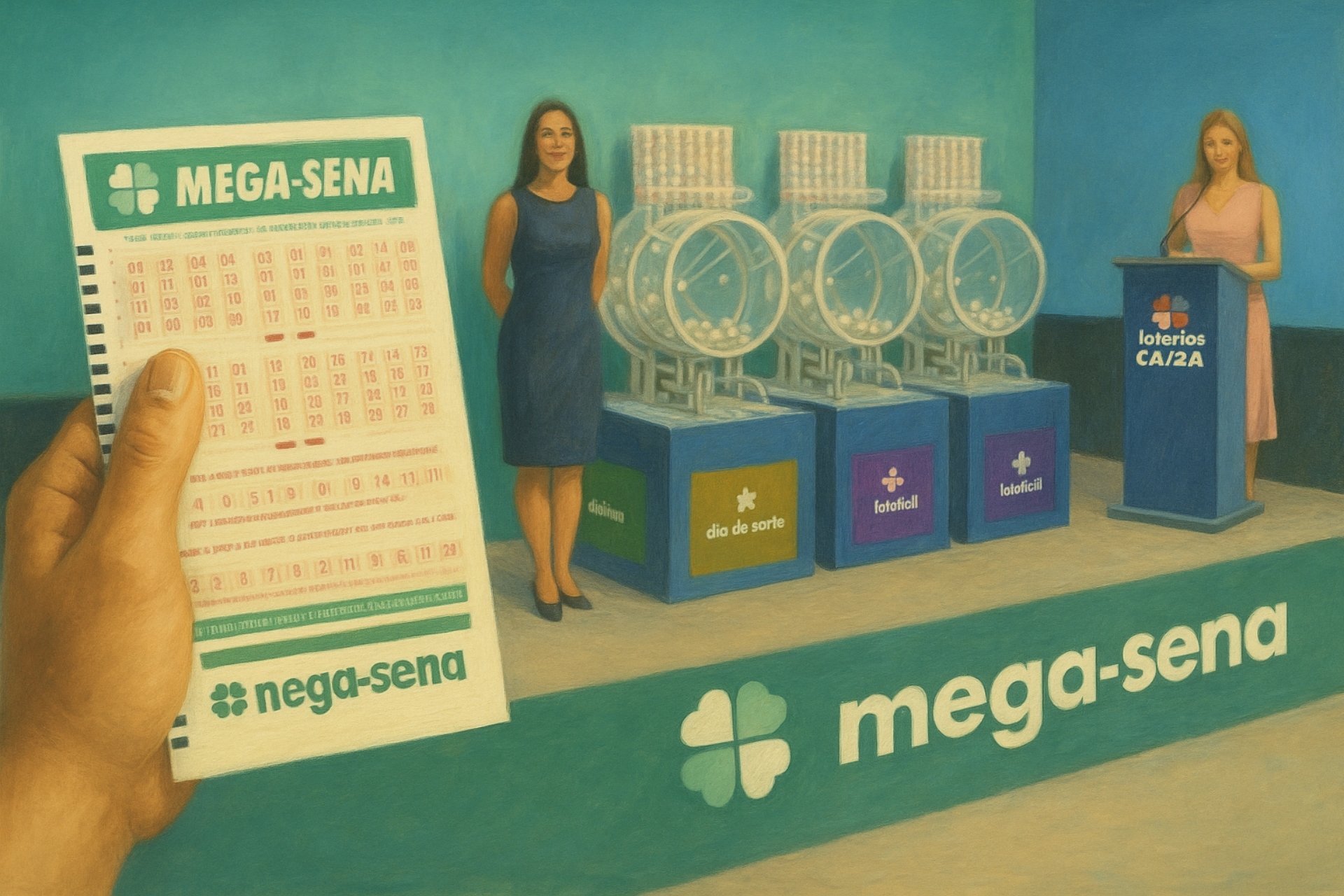 Em novo horário, Mega-Sena 2936 sorteia prêmio de R$ 41 milhões nesta terça-feira