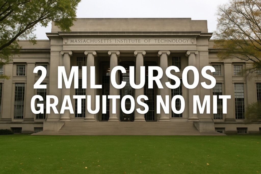 MIT libera mais de dois mil cursos gratuitos com tradução em português; inscrições abertas MIT libera mais de dois mil cursos gratuitos com tradução em português e inscrições abertas