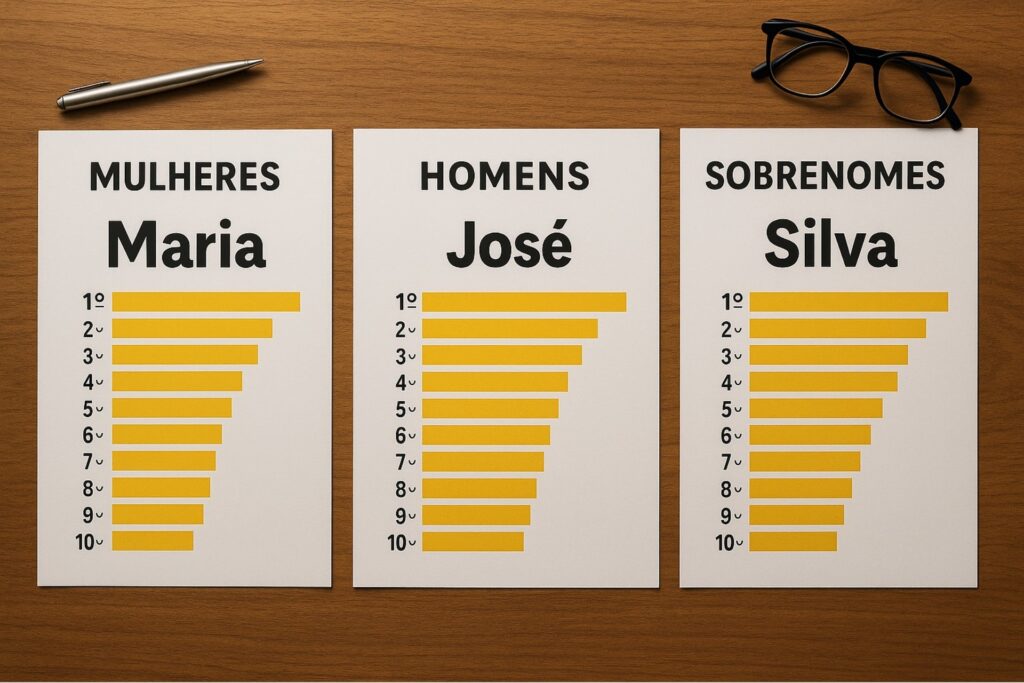 IBGE confirma: o Brasil é dos Silvas e das Marias IBGE confirma: o Brasil é dos Silvas e das Marias