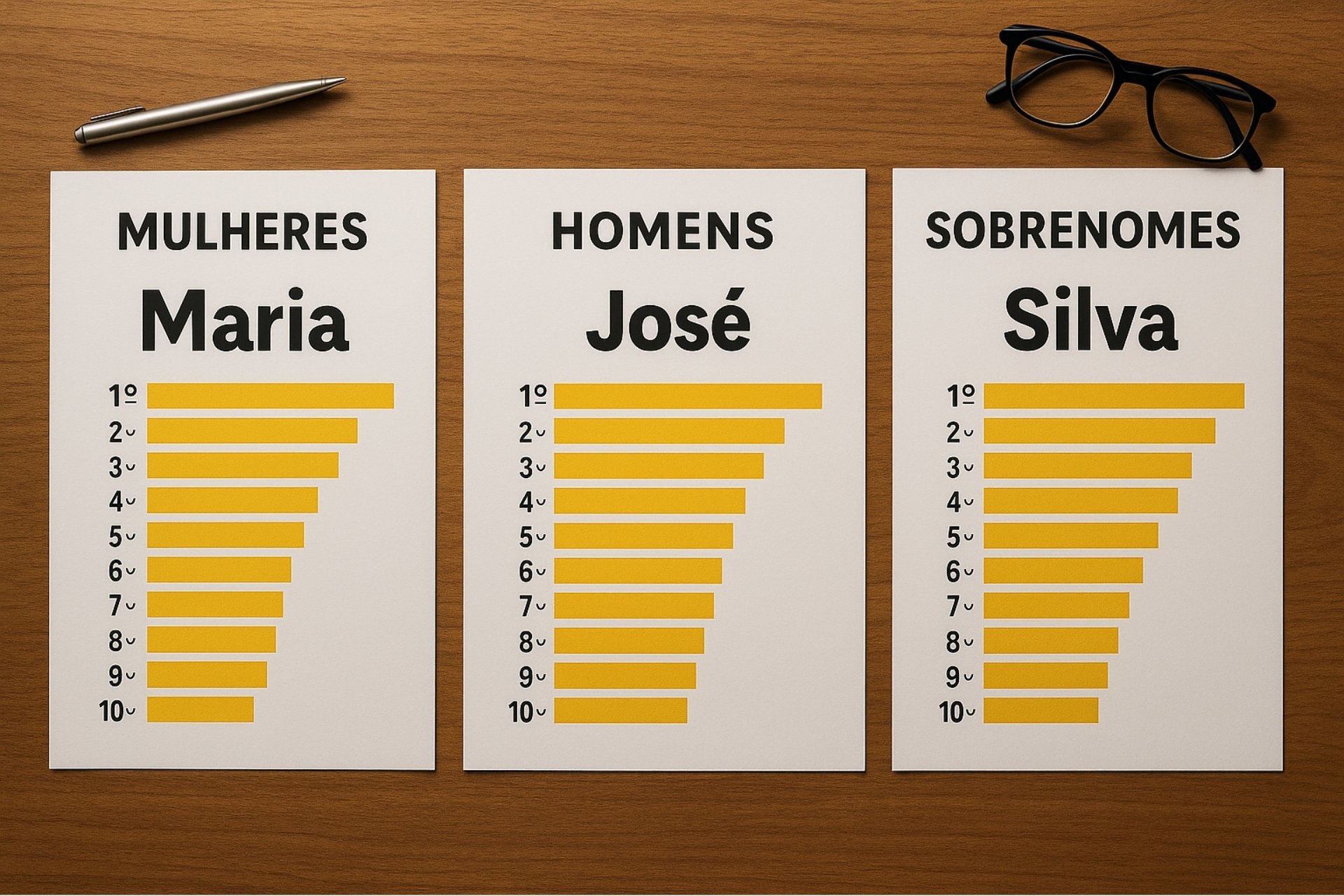 IBGE confirma: o Brasil é dos Silvas e das Marias