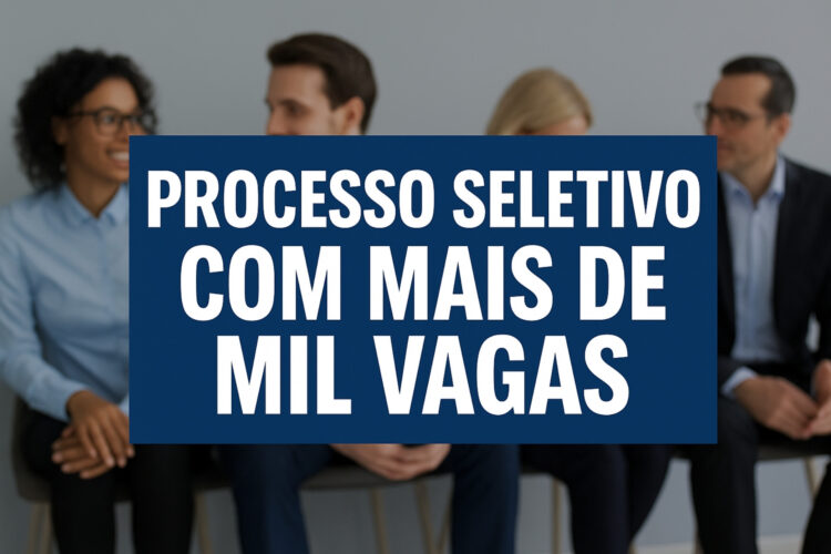 Universidade estadual pública lança processo seletivo com mais de mil vagas e salários de até R$ 3,5 mil