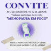 Ouro Preto promove encontro sobre climatério e menopausa com oficinas, práticas integrativas e orientações de saúde