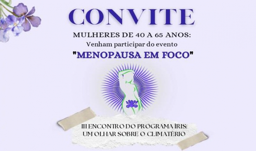 Ouro Preto promove encontro sobre climatério e menopausa com oficinas, práticas integrativas e orientações de saúde